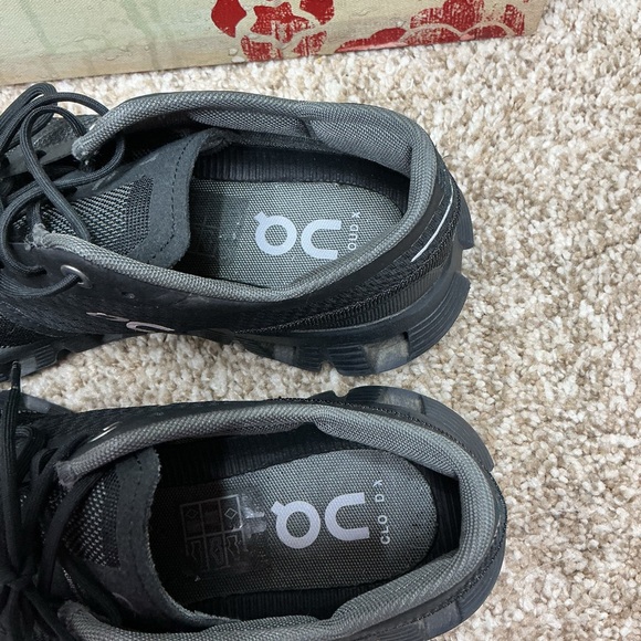 On Running Women's Cloud 2 Athletic Shoes - Black - Picture 2 of 8